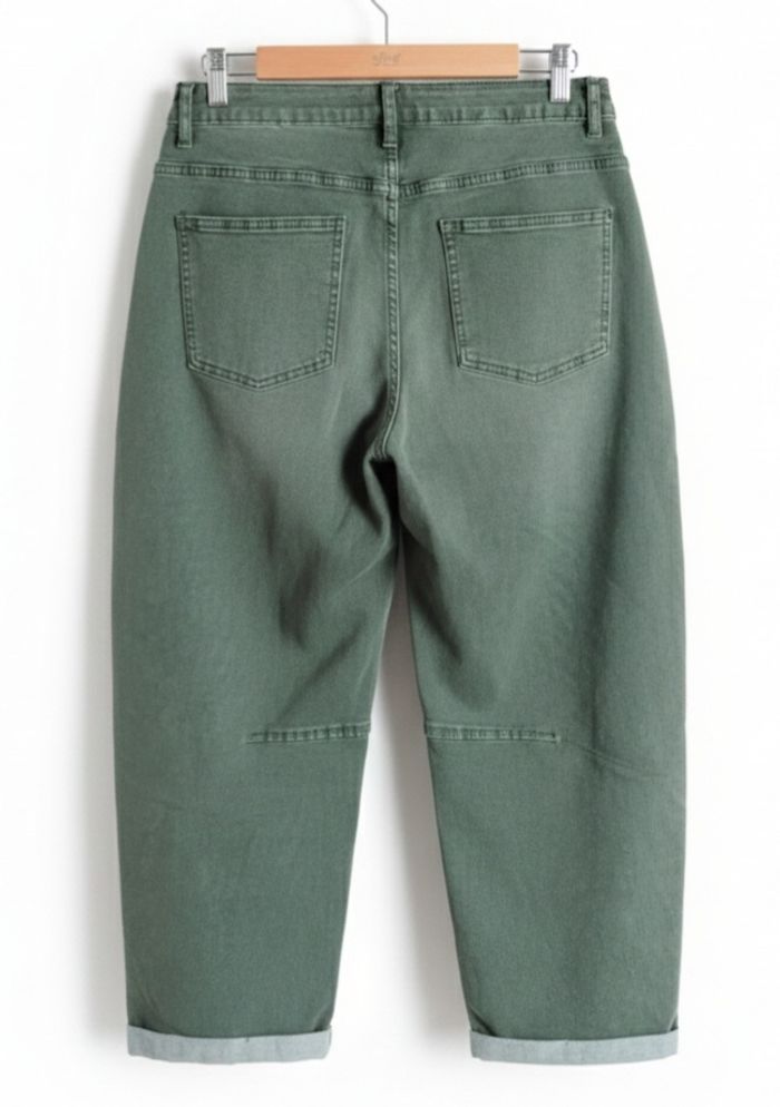 Pantalon large kaki coupe confort taille L - photo numéro 2
