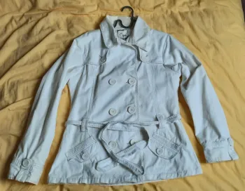 Veste printemps été blanche