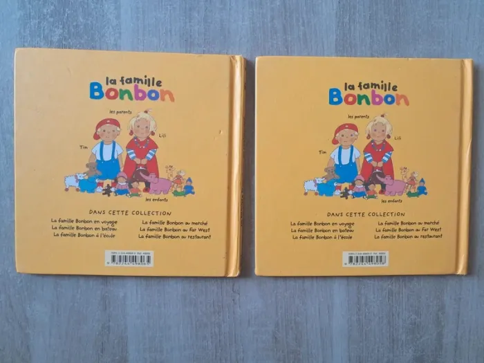 Lot de livres bébé 🚼 la famille bonbon - photo numéro 2