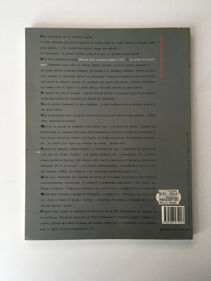 Peter Greenaway - photo numéro 5