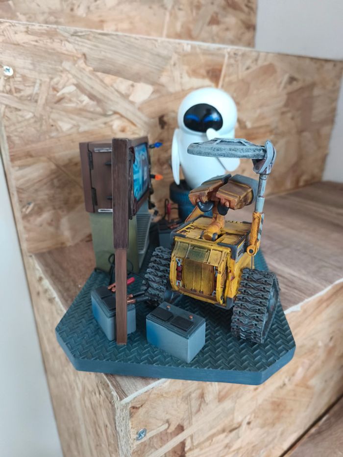 Figurine WALL-E et EVE de Disney Store - photo numéro 4