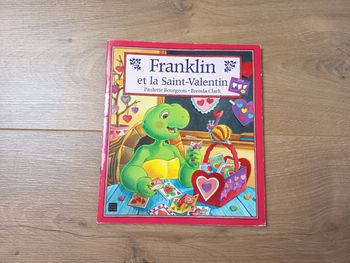Livre album enfant, Franklin et la Saint-Valentin, Éditions deux coqs d'or 