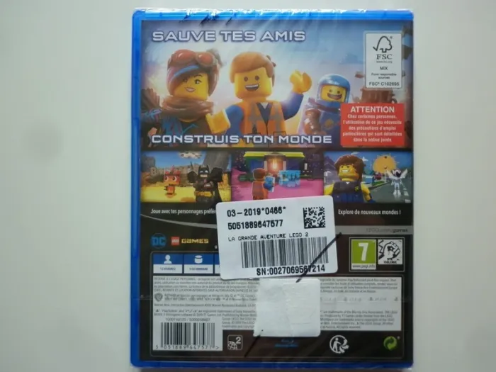 La Grande Aventure Lego 2 Le Jeu Vidéo Jeu Vidéo PS4 Playstation 4 - photo numéro 2