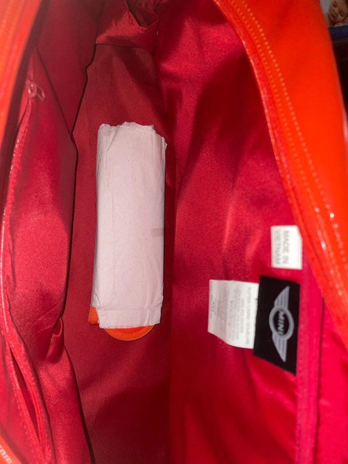 Sac orange fluo Mini Cooper - photo numéro 5