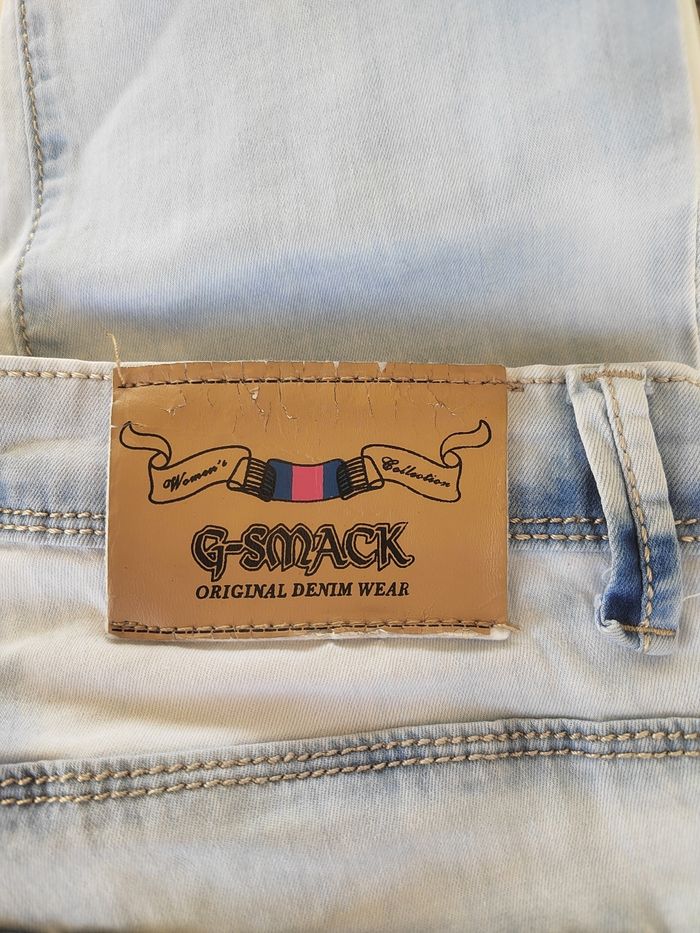 Jean clair taille basse femme – Taille 40 – Bon état –  G-smack - photo numéro 8