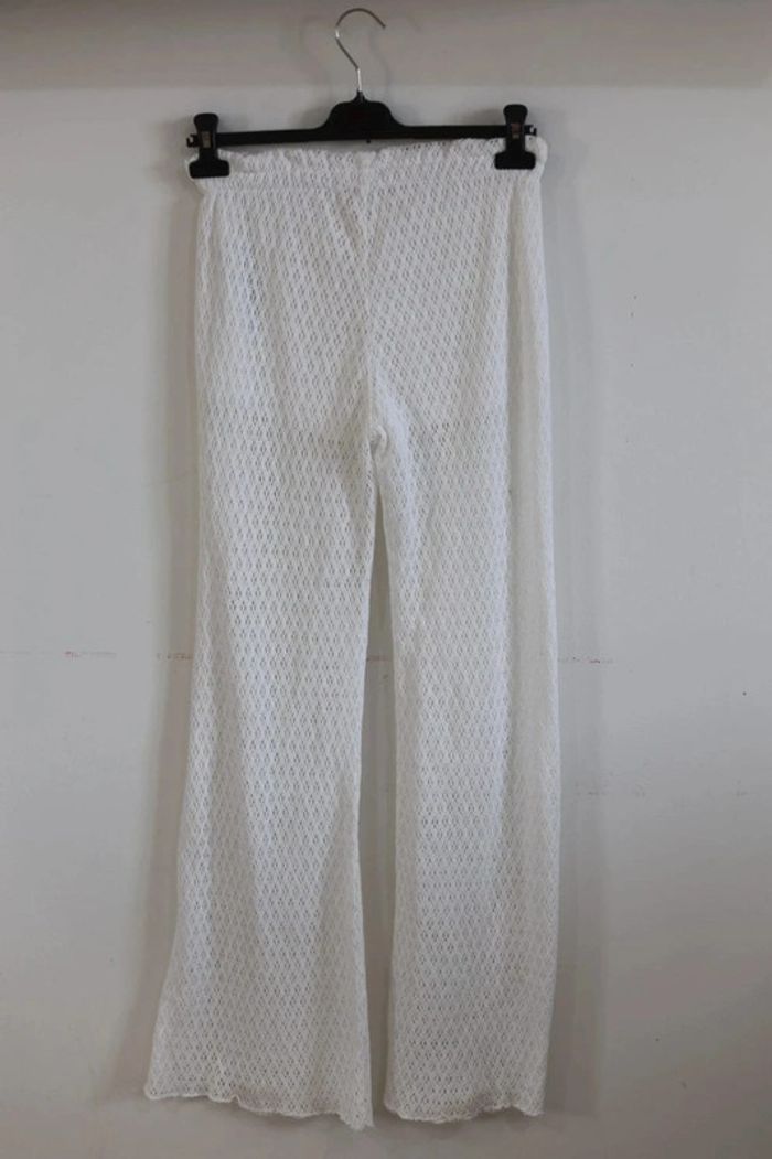 C56 pantalon blanc bershka XS - photo numéro 2