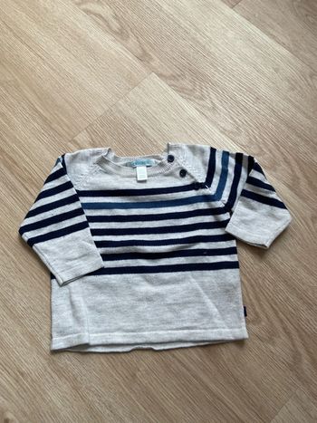 Pull à rayures