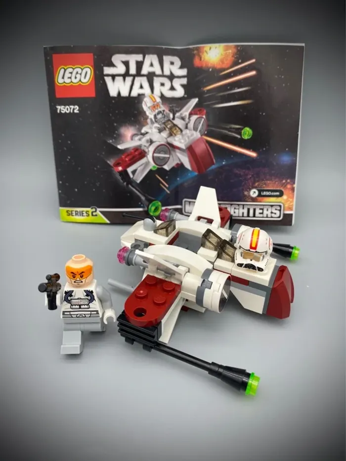 Lot LEGO Star Wars Microfighters 75075, 75128, 75072 et 75074 - Complet avec Notice - photo numéro 7