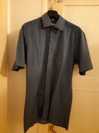 Chemise homme manche courte taille 40