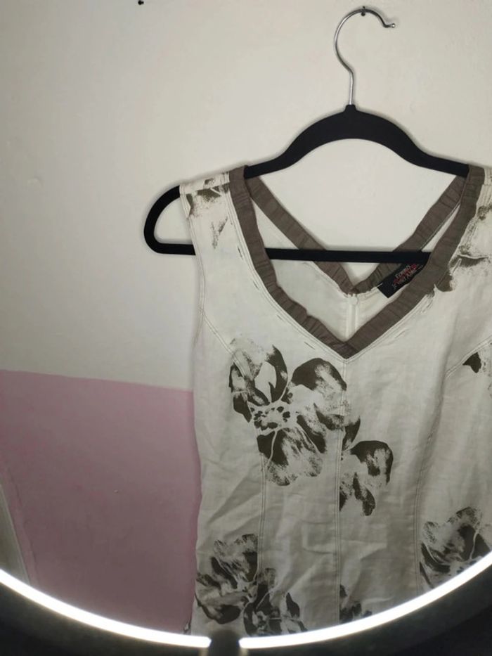 Robe longue Femme je vous aime taille 38 - photo numéro 3