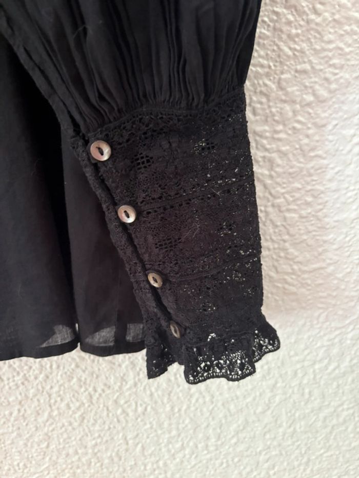 Chemisier Antik Batik Aramis noir / taille M - photo numéro 4