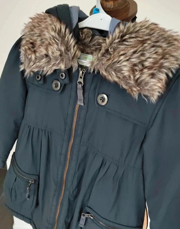 25 € Manteau hiver fille Vertbaudet 4 ans - photo numéro 2