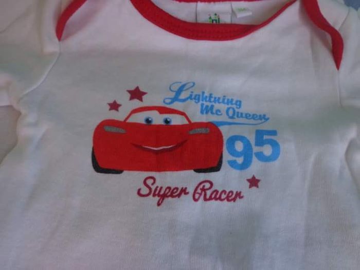 Body Disney cars 3 mois - photo numéro 2