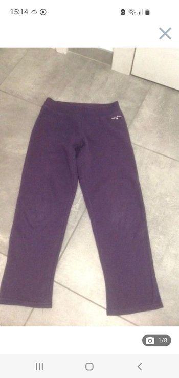 Pantalon jogging / survêtement violet 10 ans Sergent Major
