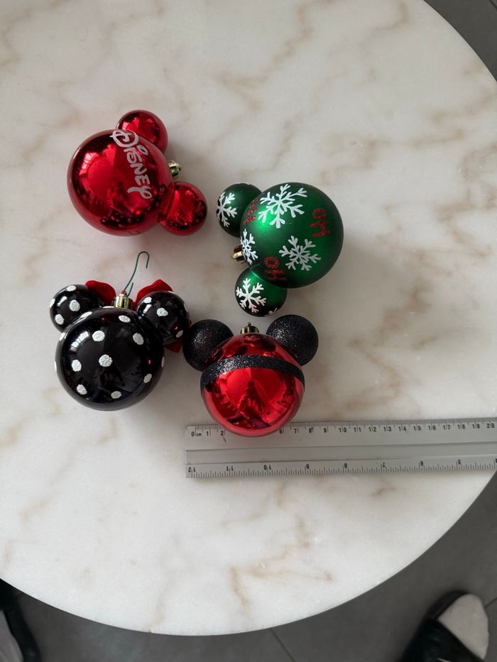 Boules de Noël Mickey disney
