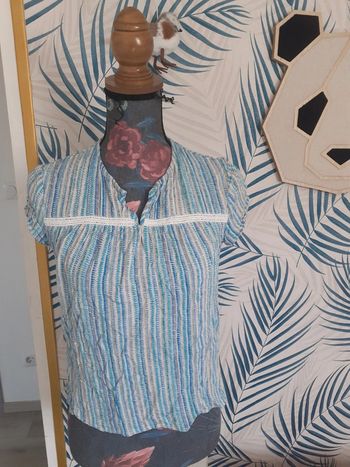Blouse manches courtes M
