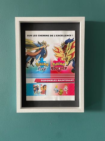 Cadre Pokémon épée et bouclier
