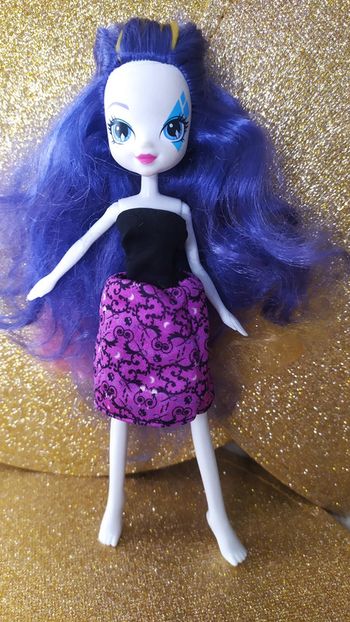 poupée my little pony cheveux violet
