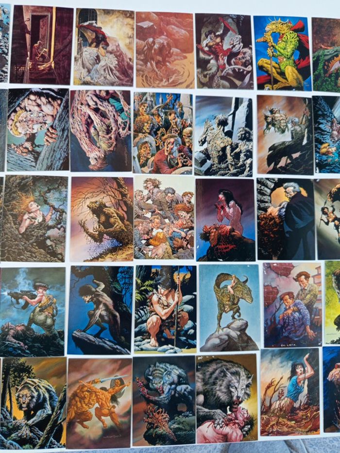 Lot cartes Bernie Wrightson - photo numéro 6