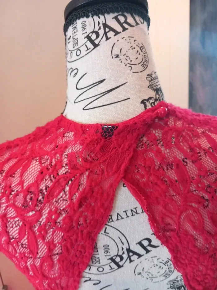 Robe été ou cérémonie 36 rouge - photo numéro 6