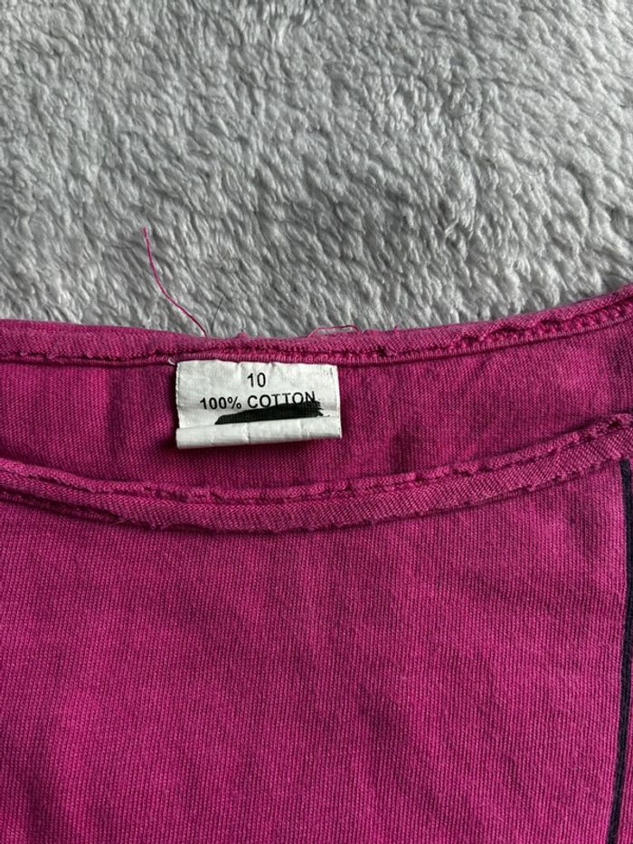 T-shirt violet - photo numéro 3