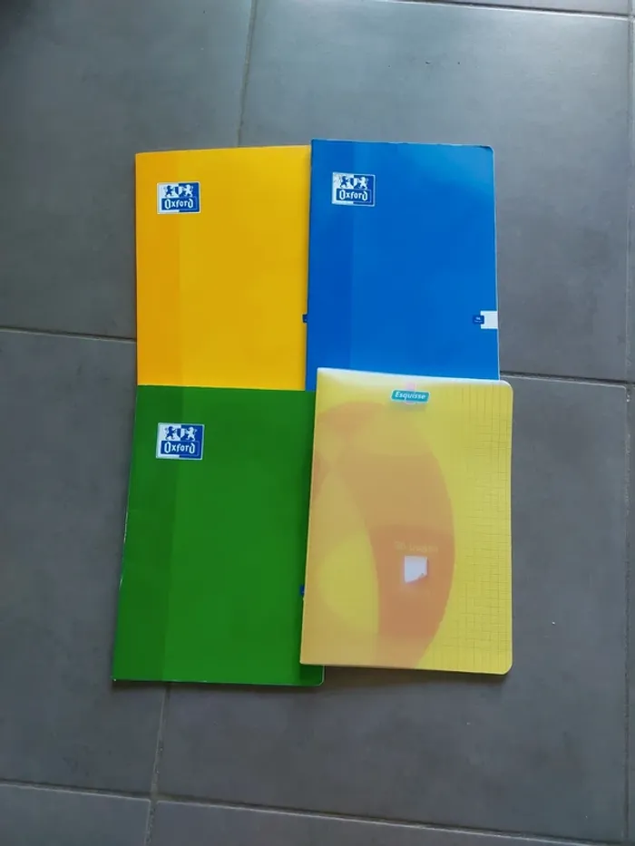 4 cahier 21x29.7