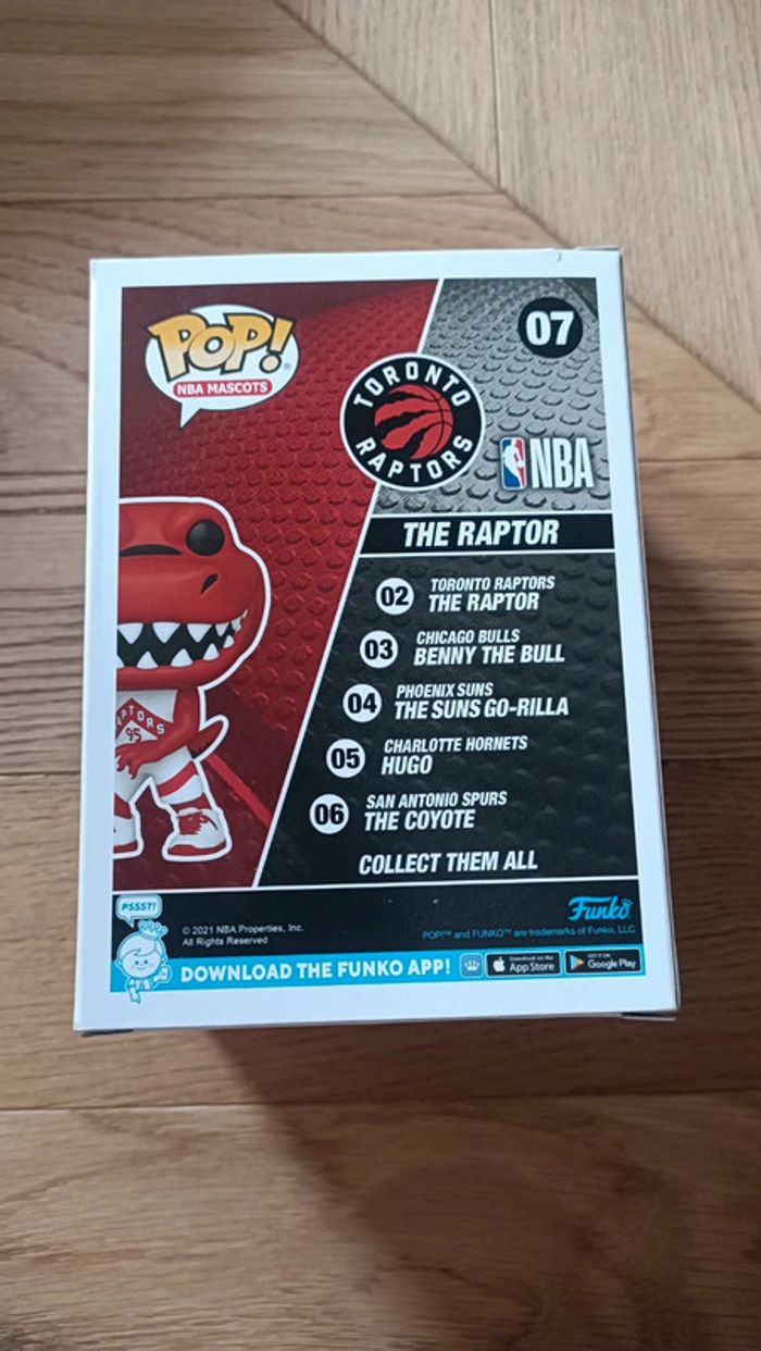 Funko pop Raptor 07 - photo numéro 2