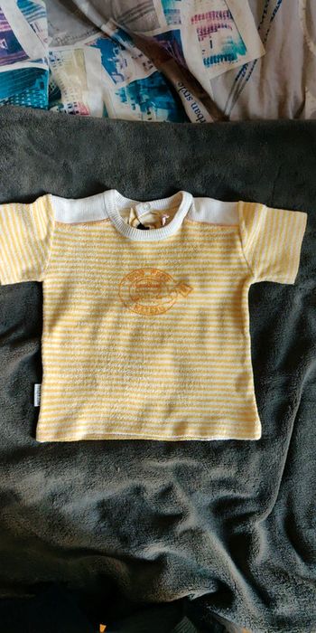T-shirt manches courtes Petit bateau 1 an