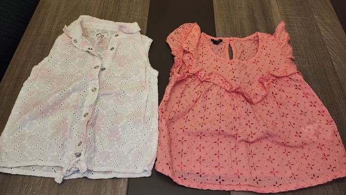 Lot de 2 débardeur fille 5 ans 🦋 - photo numéro 2