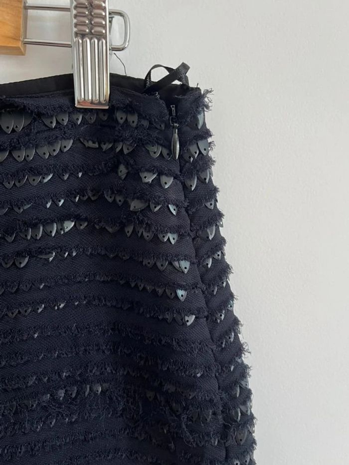 Mini jupe noire Zara - photo numéro 2