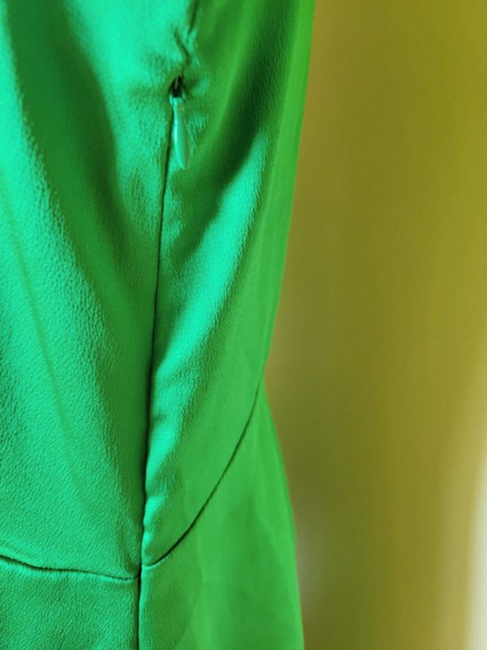 Magnifique robe verte Mango - photo numéro 5