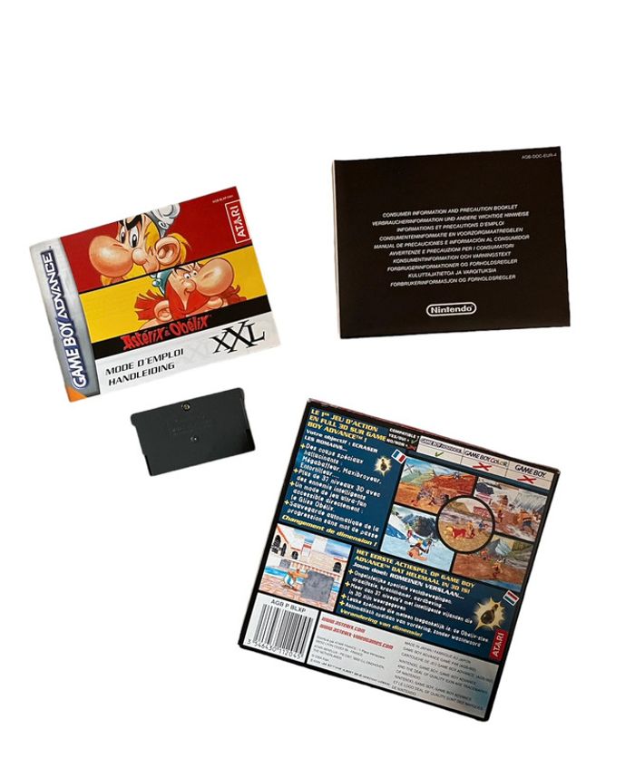Jeu Astérix & Obelix XXL Game Boy Advance (jeu + mode d’emploi + boite) - photo numéro 2