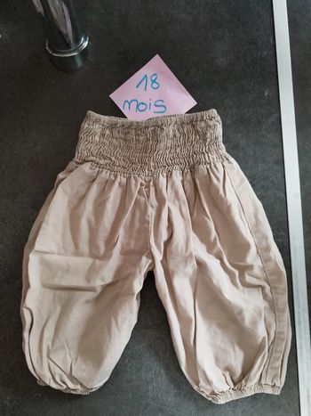 Pantalon sarouel 18 mois