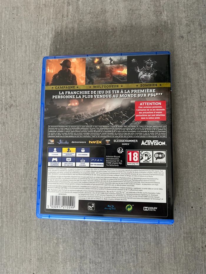 Jeu Call of Duty WWII PS4 - photo numéro 2