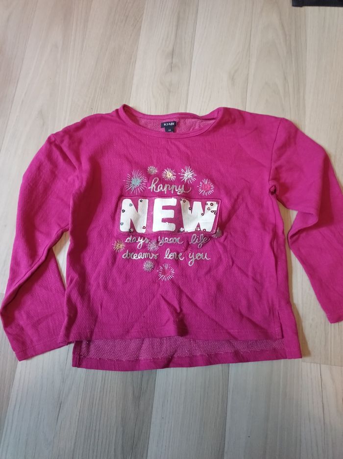 Tee shirt manche longue 6 ans