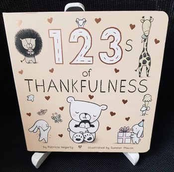 1 2 3 s of thankfulness - Patricia Hegarty - Summer Macon - Caterpillar Book