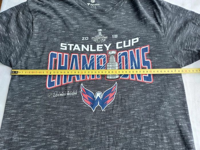 Tee-shirt NHL Fanatics Stanley Cup Champions Taille M - photo numéro 5