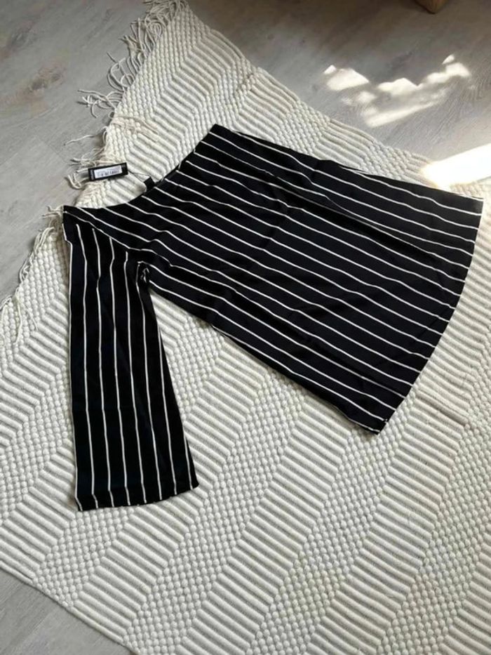 Pantalon wide legs et blouse assortie 38 - photo numéro 9
