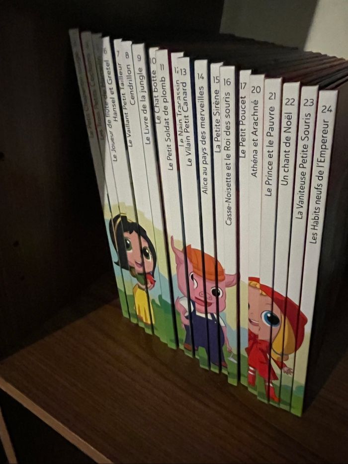 Lot de livres audio