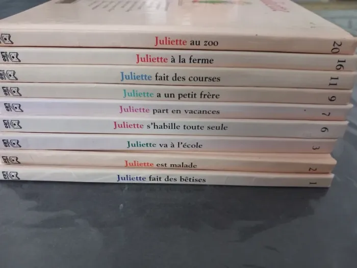 Lot de 9 livres Juliette Doris Lauer éditions Lito - photo numéro 3