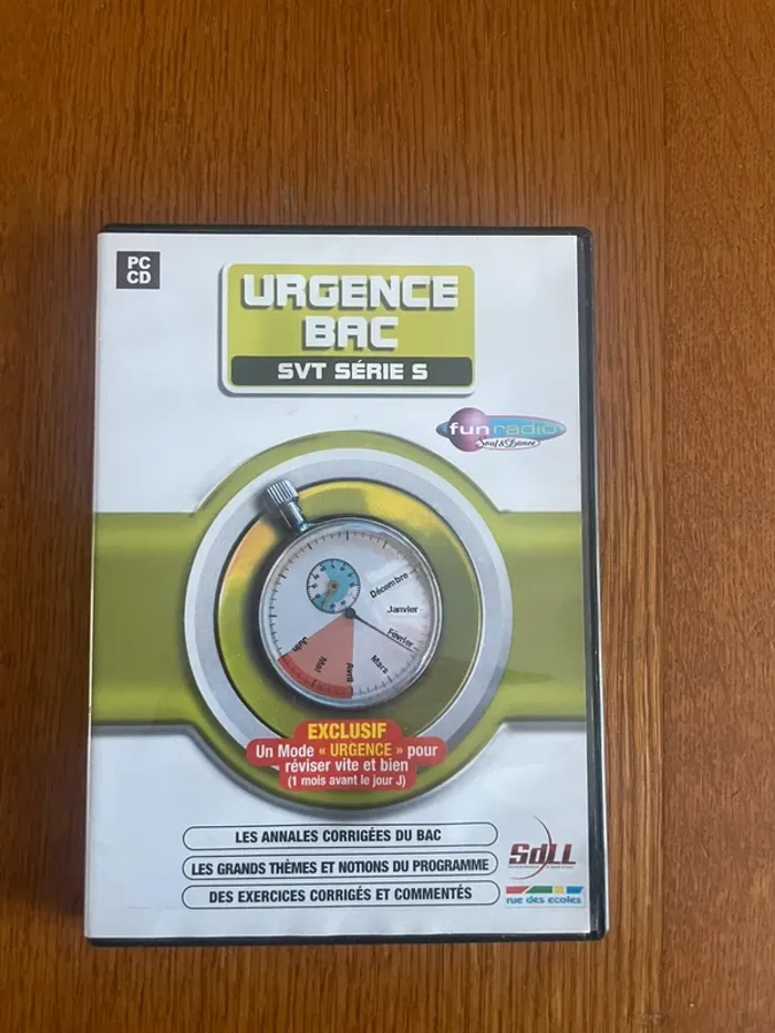 Jeu Pc urgence bac svt