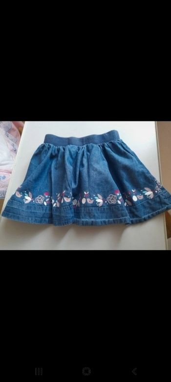 Jupe jeans fille 