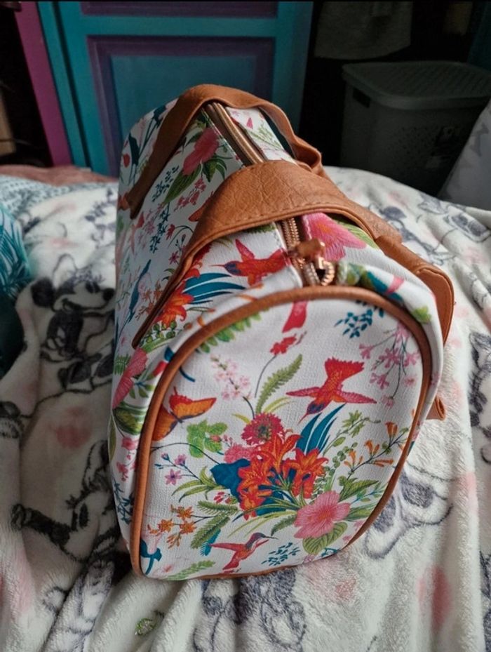 Sac à main fleuri - photo numéro 2