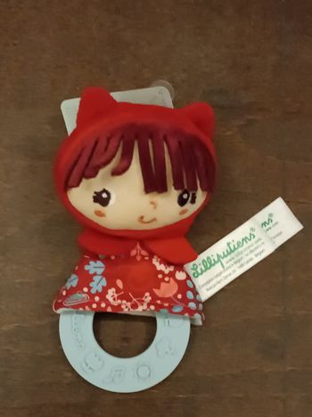 Hochet peluche Lilliputiens