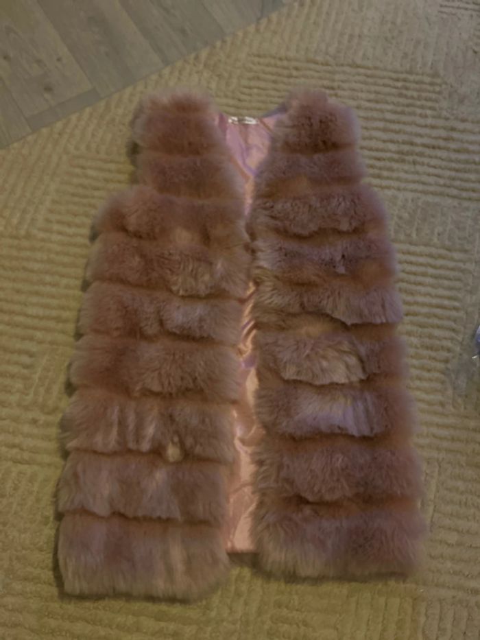 Grand gilet ouvert