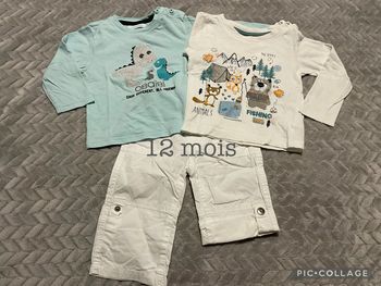 Ensemble garçon 12 mois