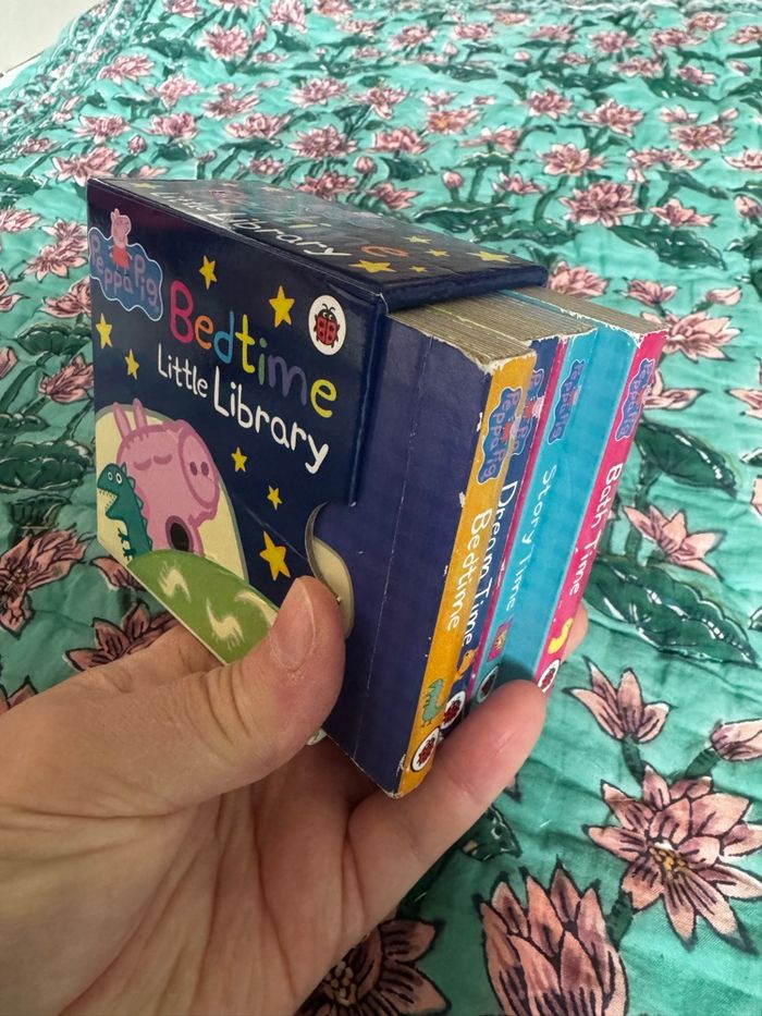 Lot de 10 mini livres Peppa Pig en anglais - photo numéro 2