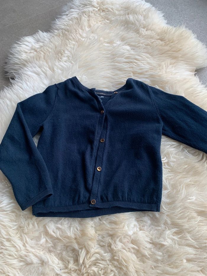 Gilet bleu marine 5 ans Kiabi - photo numéro 2