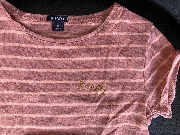 T shirt rayé Kiabi 3 ans