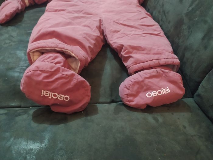 Combinaison pilote Obaïbi Violet 6 mois - photo numéro 7